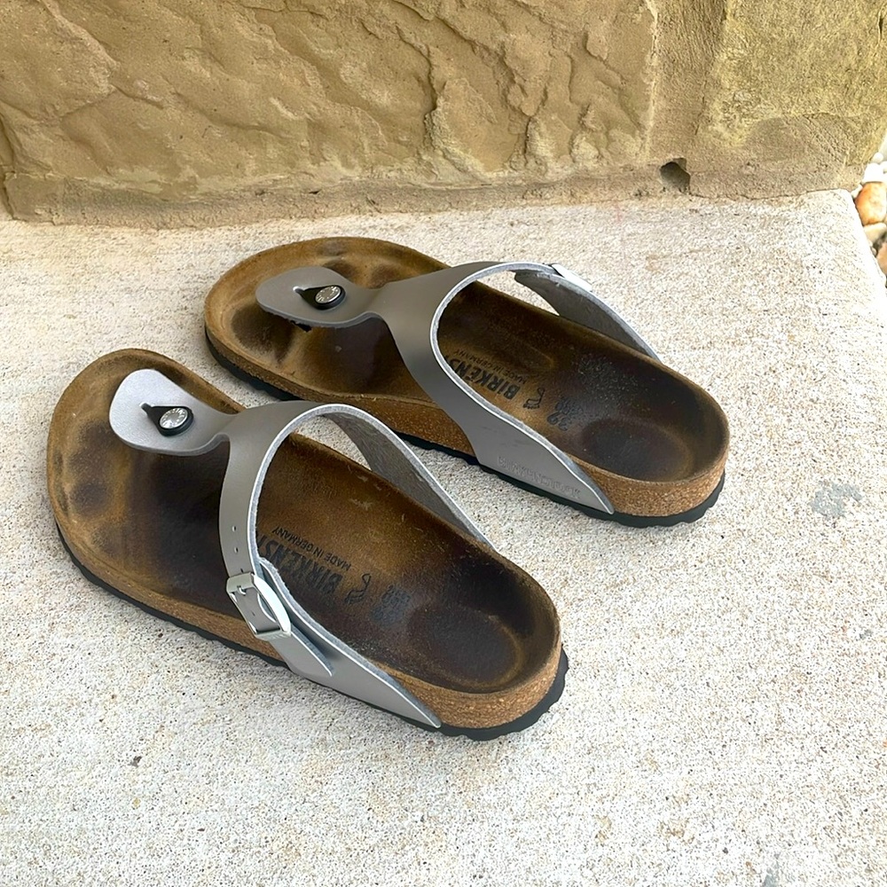 Silver Birkenstock